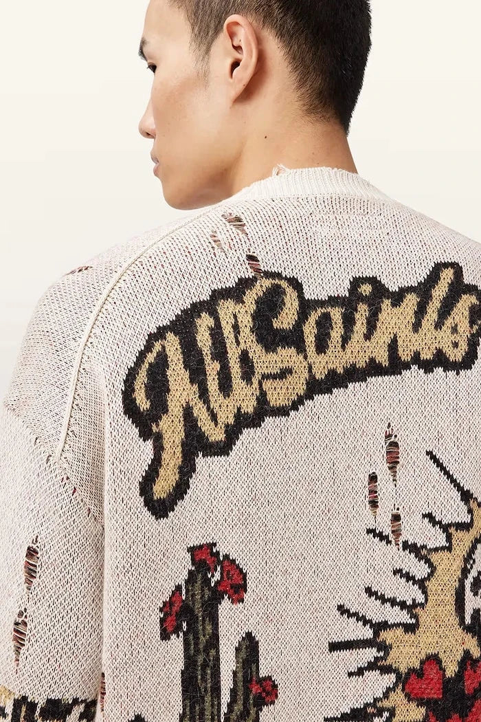 Chaleco de lana mezclada para hombre AllSaints FOXX