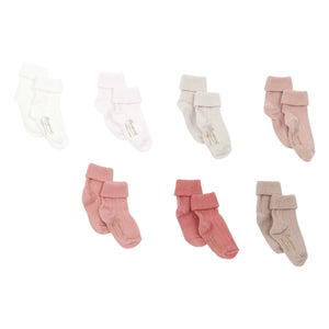 Bonpoint - Set de 7 Calcetines | Rosa