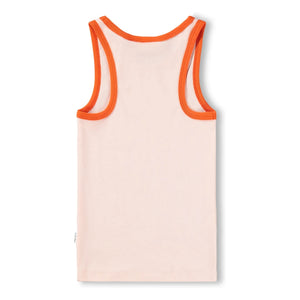 Molo - Camiseta de tirantes Rosie Cœurs de algodón orgánico | Rosa claro