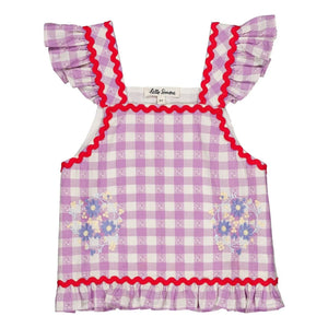 Hola, Simone - Top Iria Vichy | Lavanda