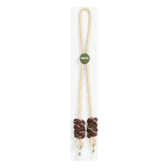 IZIPIZI - Cadena para gafas con detalle de hebilla | Beige