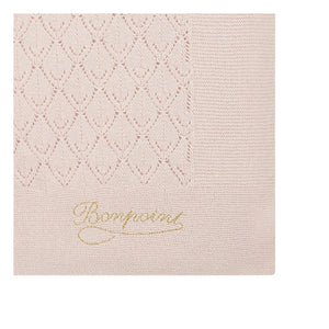 Bonpoint - Manta de cachemira y lana | Rosa