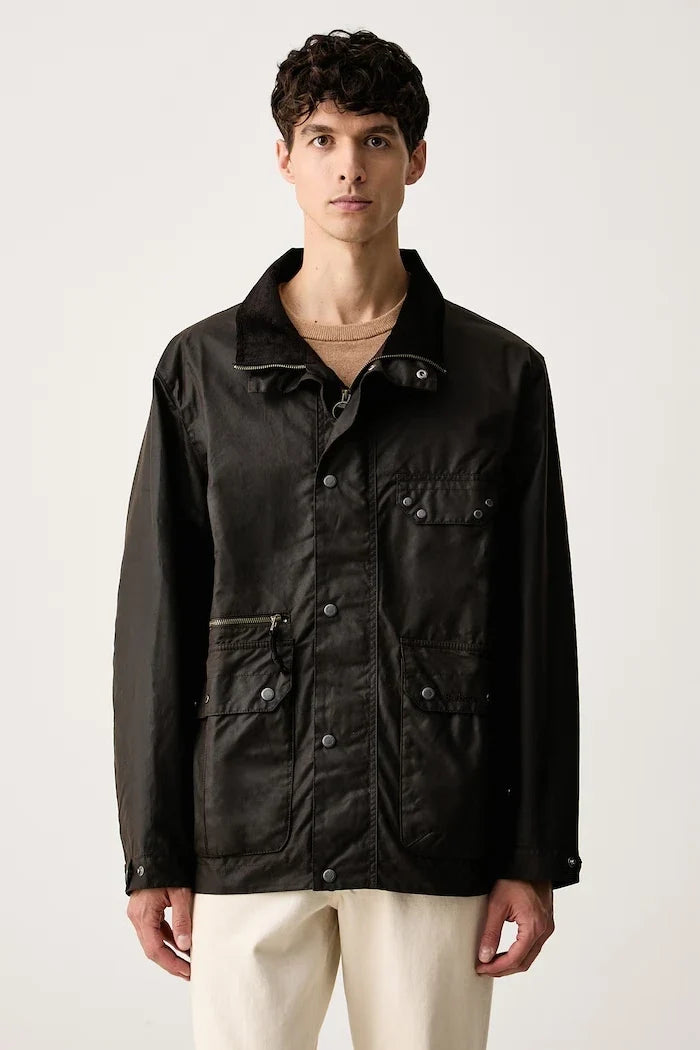Chaqueta Barbour encerada de hombre