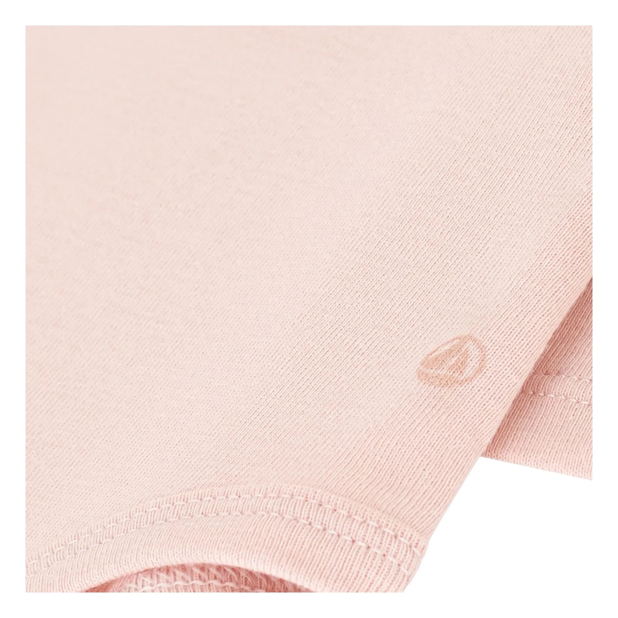 Petit Bateau - Body Collar Uni | Pembe