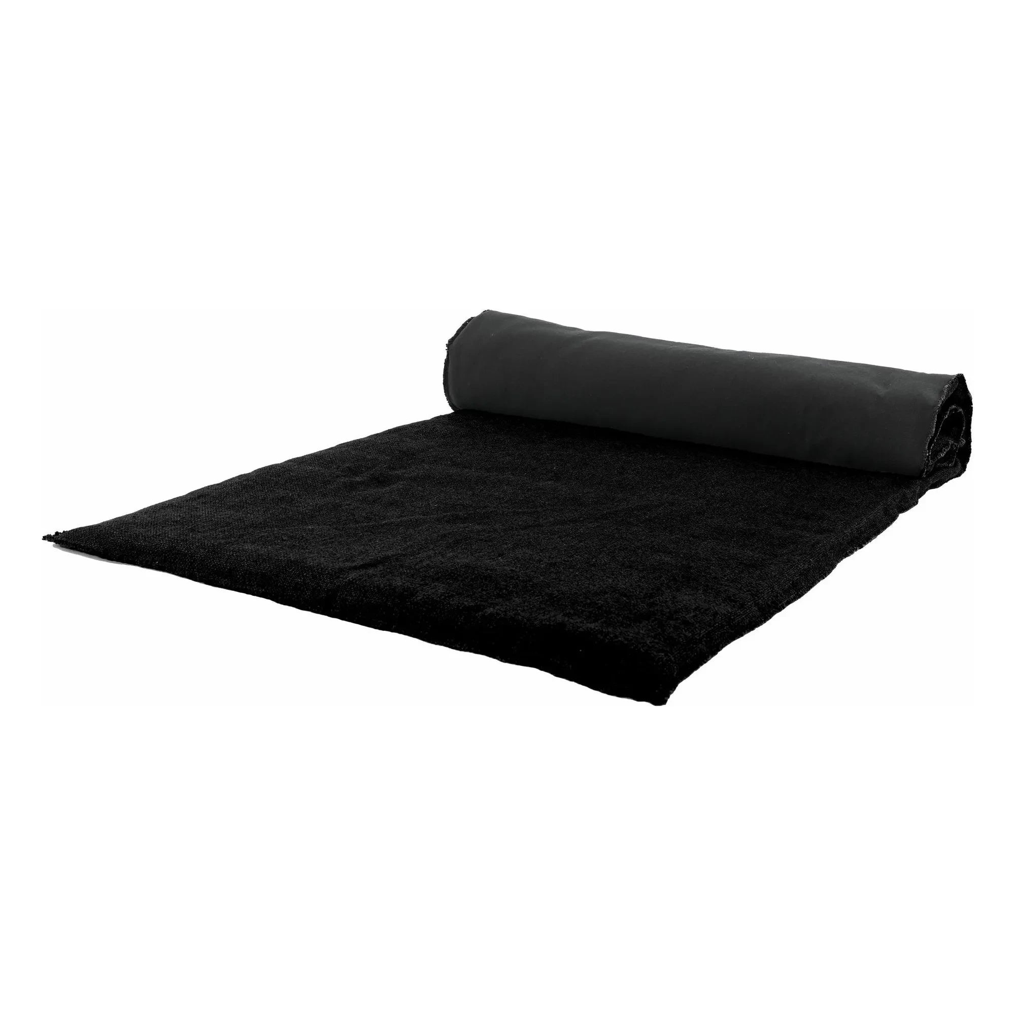Haomy - Funda nórdica de lino California | Negro
