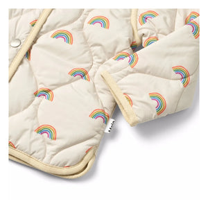 Molo - Chaqueta de fibra reciclada Harrie Rainbow | Crudo