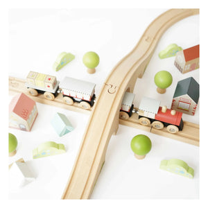 Le Toy Van - Açık Ahşap Tren Seti
