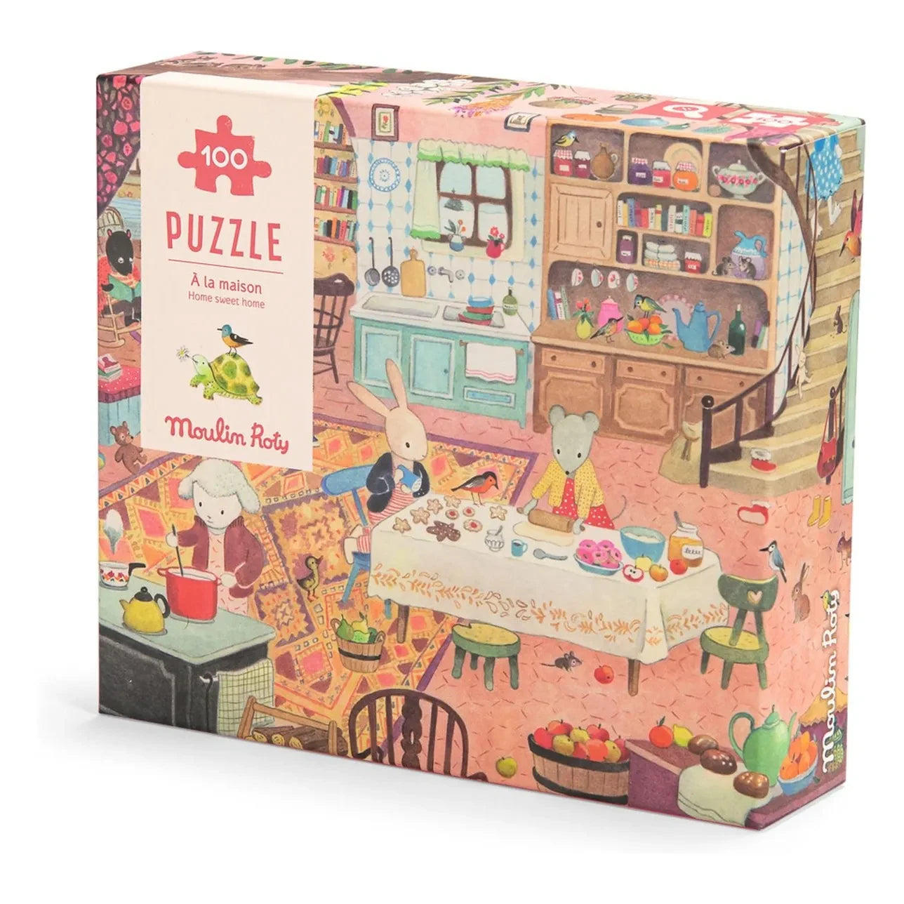 Moulin Roty - Puzle A la maison - 100 piezas