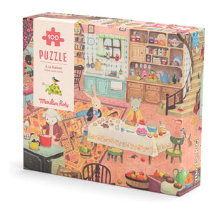 Moulin Roty - Puzle A la maison - 100 piezas