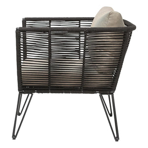 Bloomingville - Mundo Lounge al aire libre | Negro
