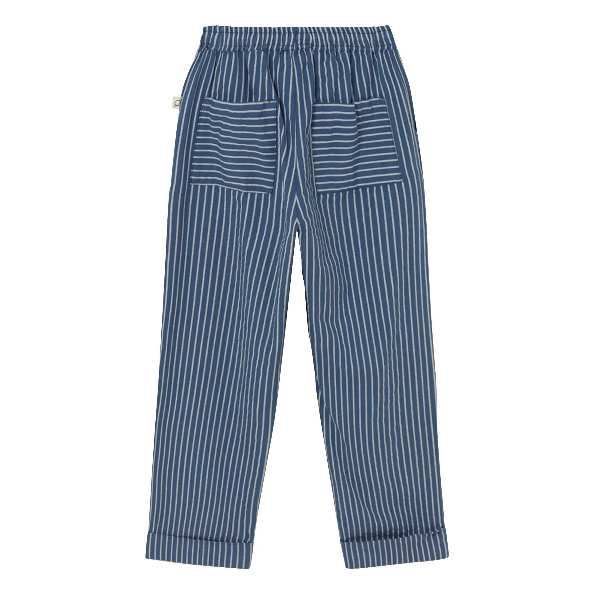 Cozmo - Pantalón Aero de rayas | Azul marino