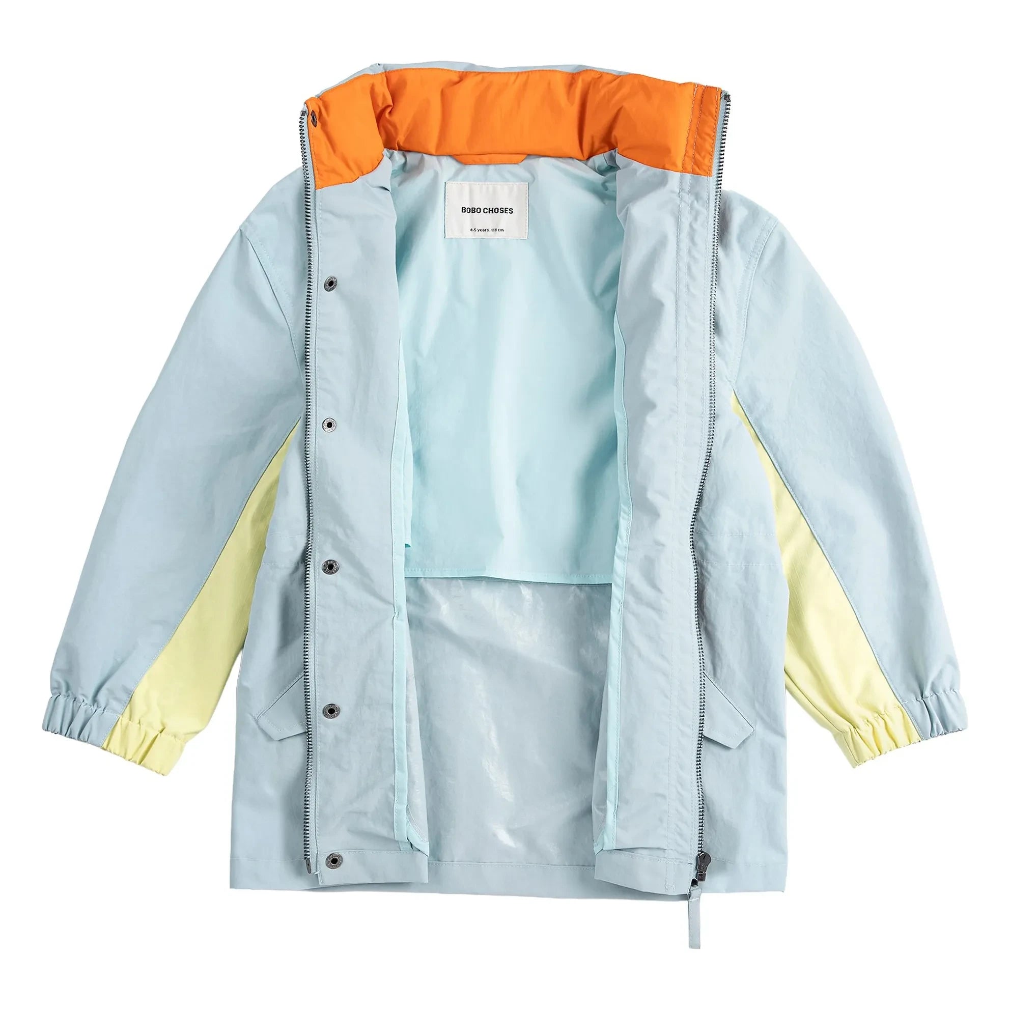 Bobo Choses - Chaqueta Impermeable de Fibra Reciclada | Azul Claro