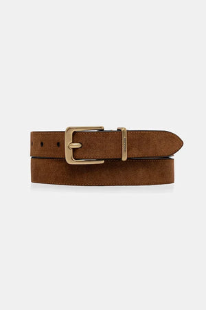 Cinturón de gamuza para mujer Coach