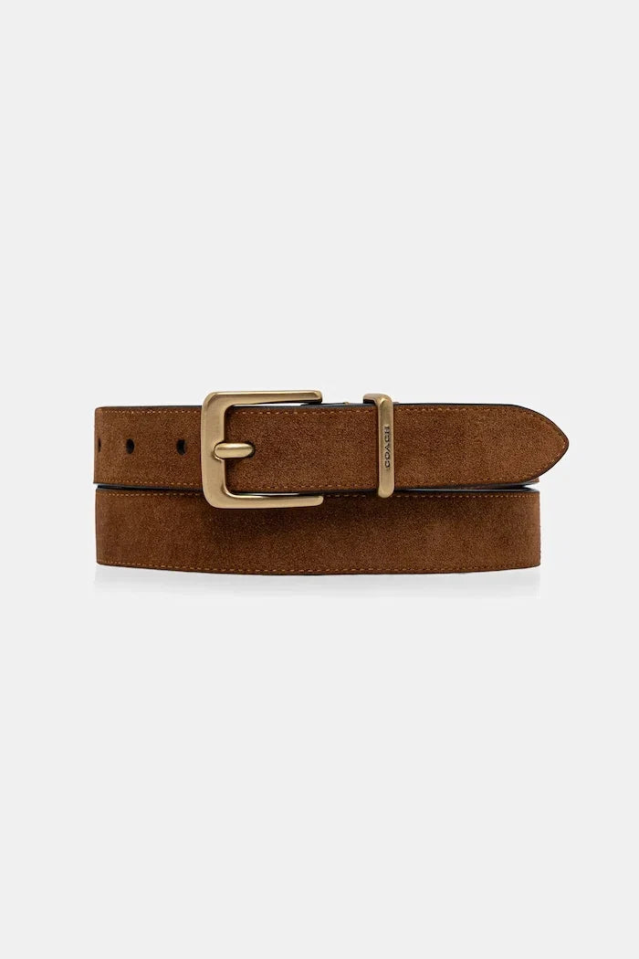 Cinturón de gamuza para mujer Coach