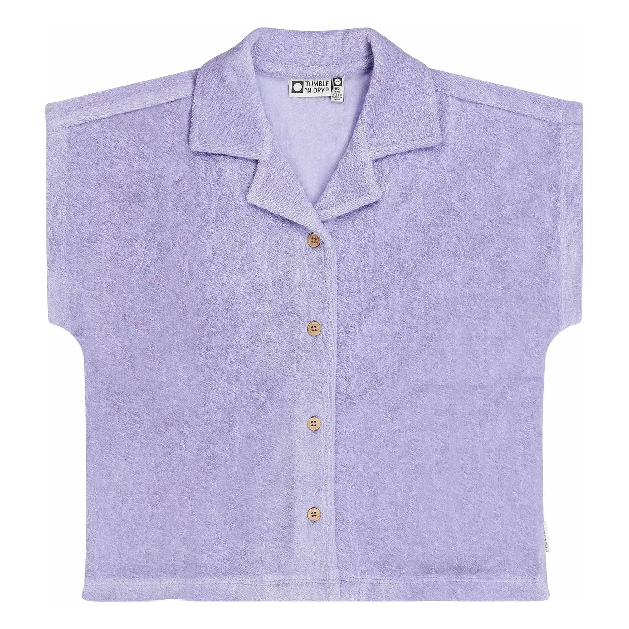 Tumble N'Dry - Camisa-toalla de algodón orgánico Jilie Deux | Lavanda