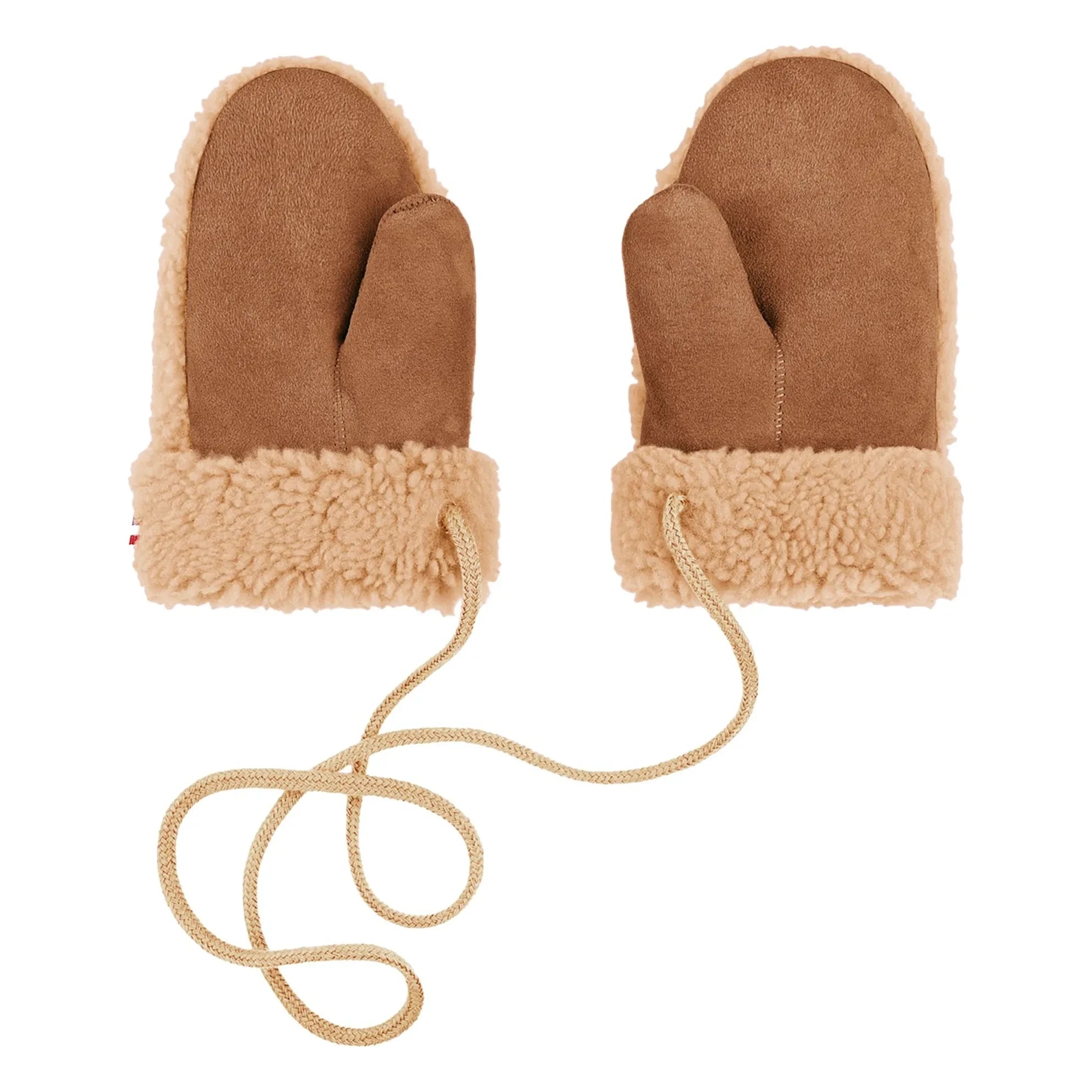 ILDA'S sheep - Guantes de Merino Teddy de lana - Colección infantil | Beige