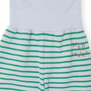 Bobo Choses - Bobo Choses Çizgili Organik Pamuk Jogger | Gri