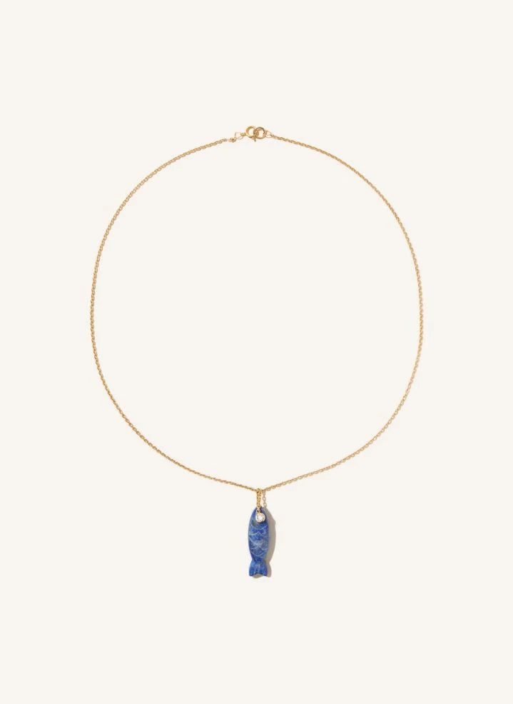 Camille Colette Studio - Isola Lapis Lazuli Collar | Multicolor