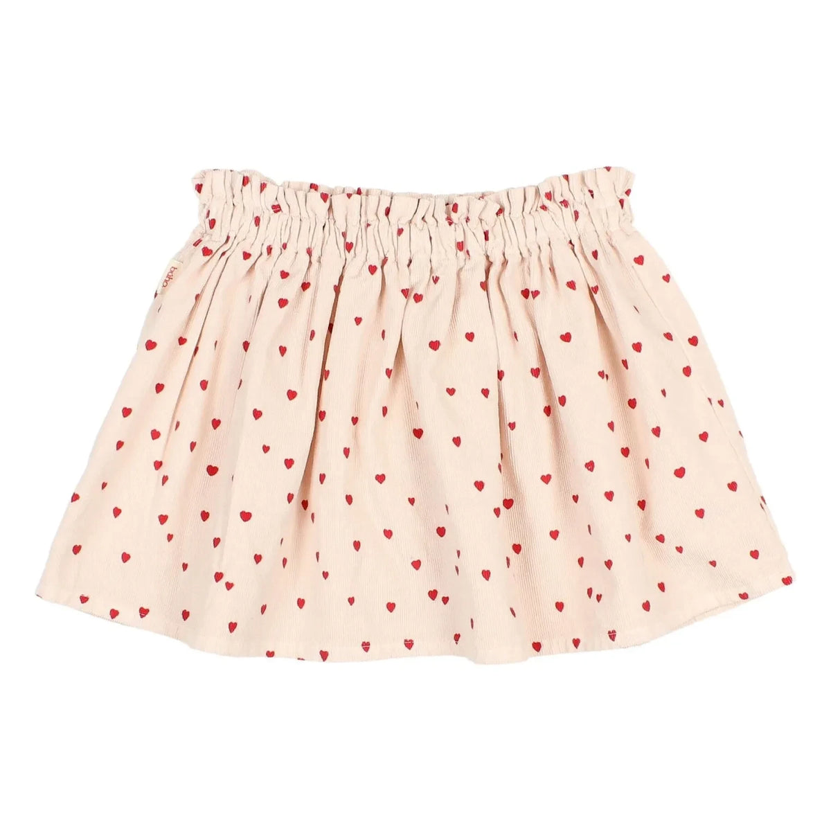 Búho - Minifalda Corazones | Rosa Pálido