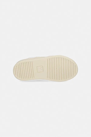 Zapatillas deportivas de piel para niño Veja Small V-10 Laces