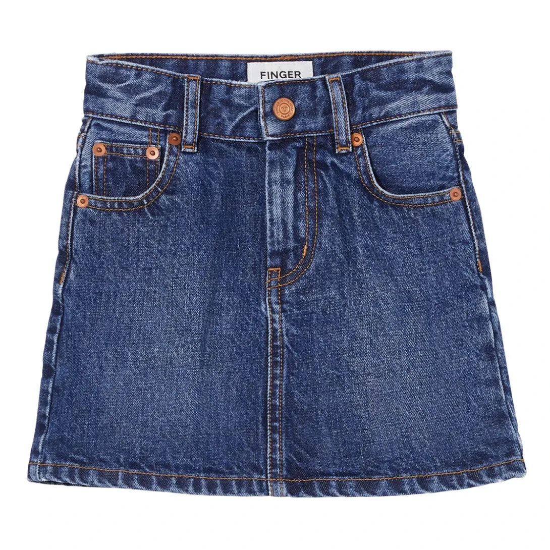 Tory Denim Skirt - Finger in the nose | Denim