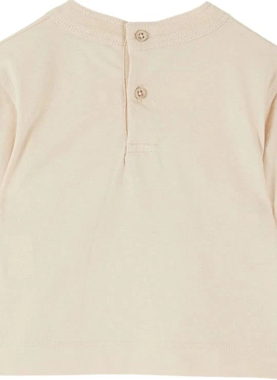 Emile et Ida - Organik Pamuklu Dog Tişört | Ecru