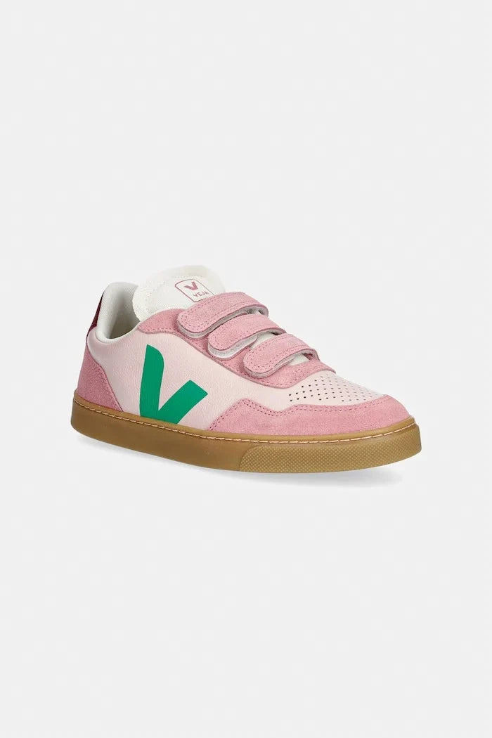 Zapatillas Veja Small V-90 de piel para niños
