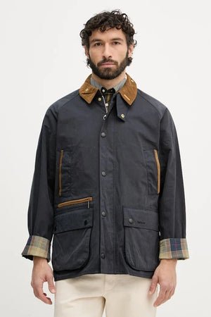 Chaqueta de entretiempo de algodón Barbour Bedale para hombre