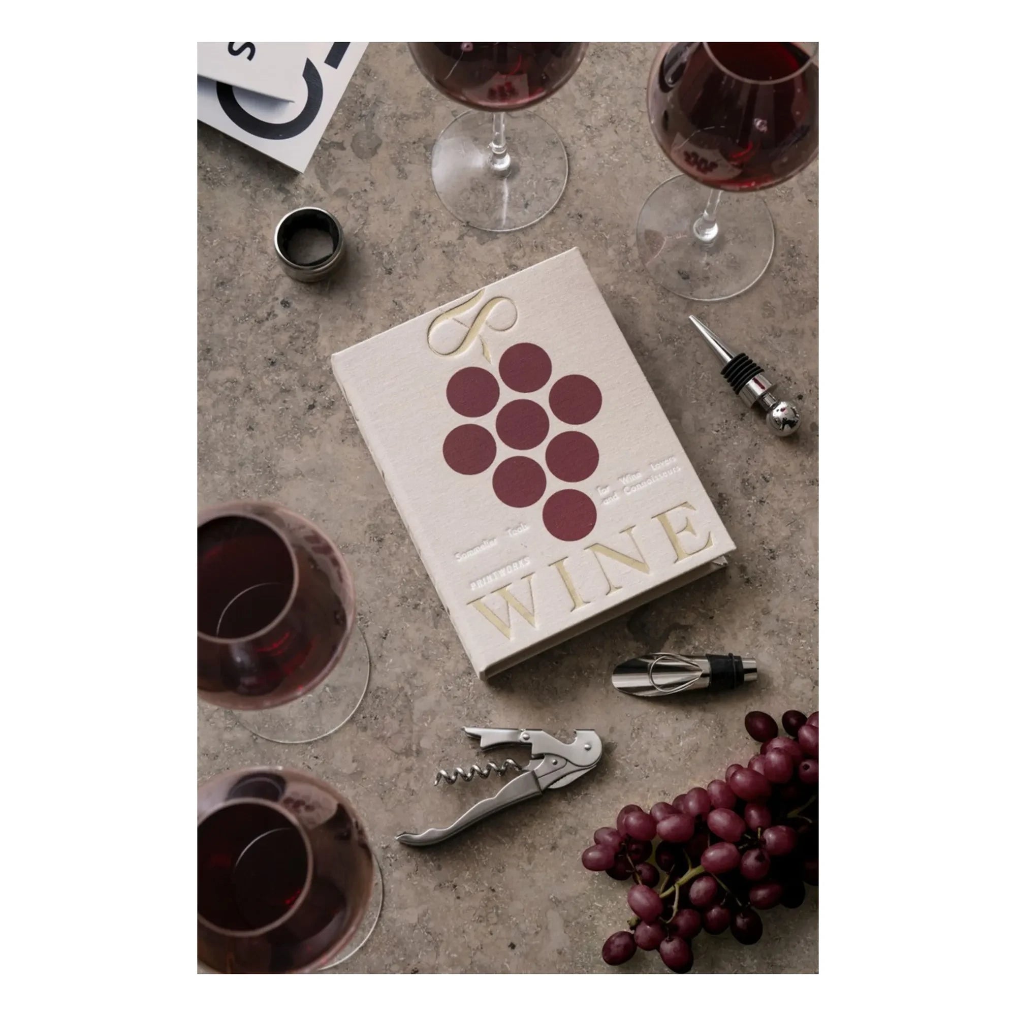 PrintWorks - Set de accesorios de vino