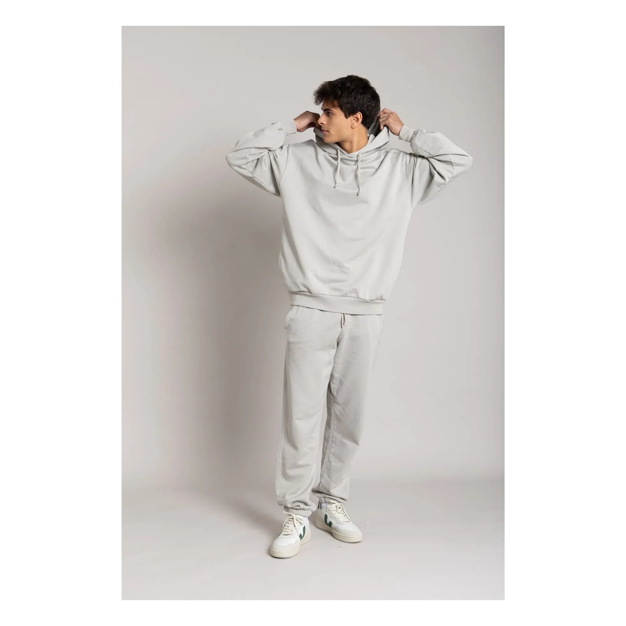 Smallable Man - Jogger Shuffle Algodón Orgánico | Gris perla