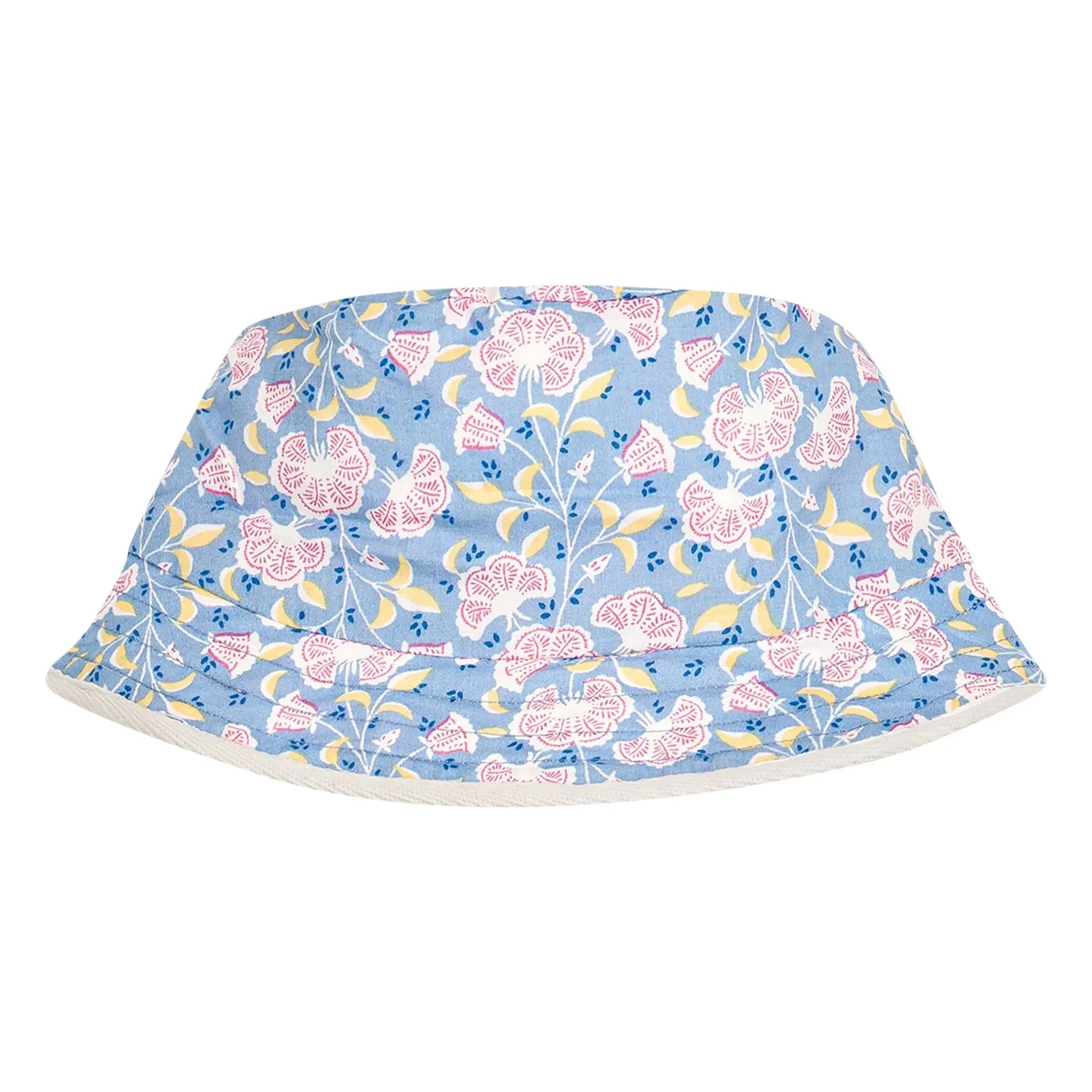 Louise Misha - Gorro de Algodón Orgánico Lajik Fleuri | Rosa