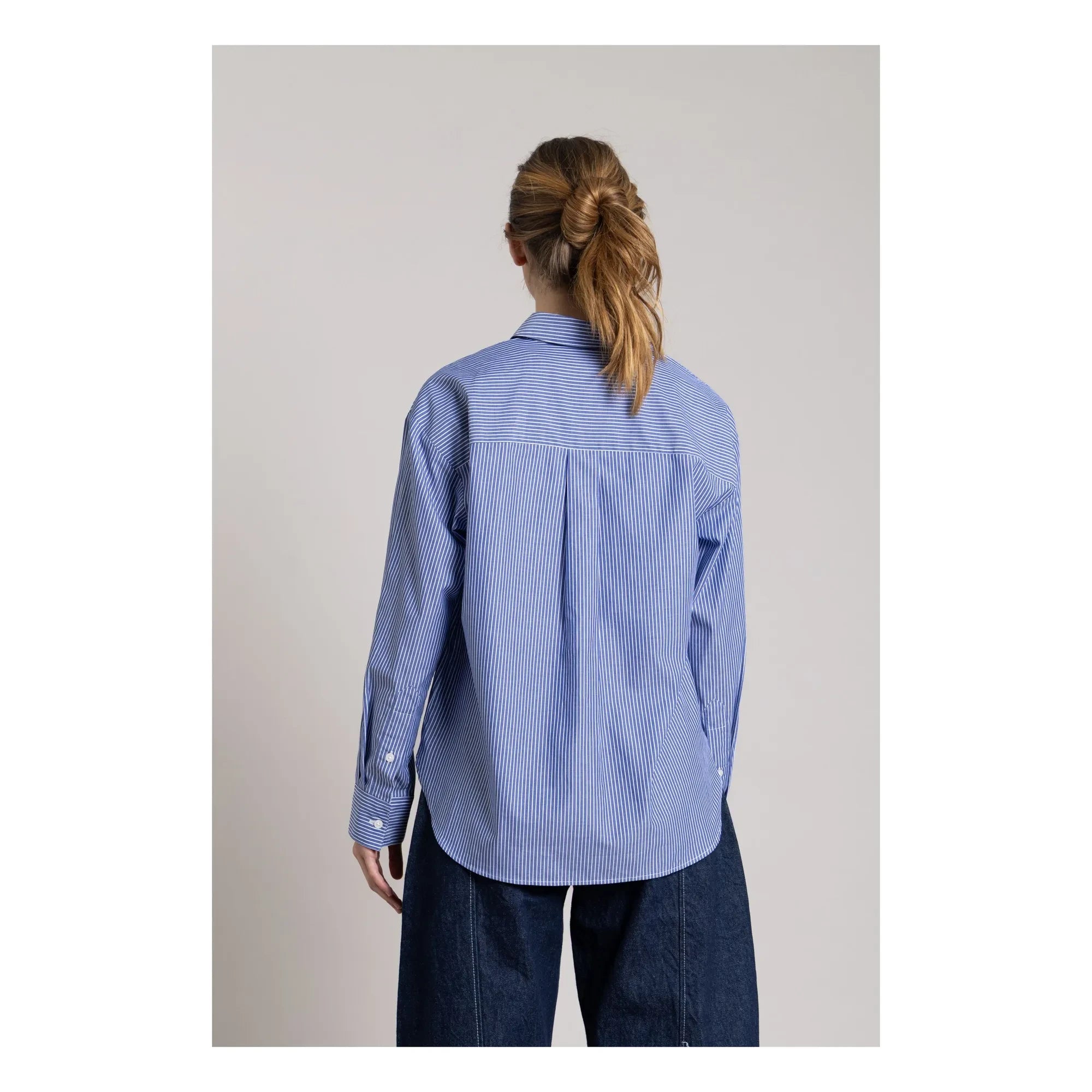 Smallable Mujer - Camisa Kanel Rayada | Azul