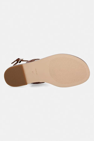 Sandalia de tanga de cuero Mandy para mujer MICHAEL Michael Kors