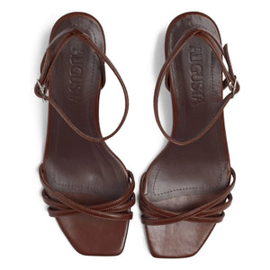 Augusta - Sandalias de tiras | Chocolate