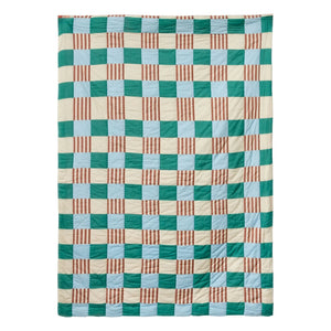 Tarta Gelatina - Manta reversible Playground | Verde