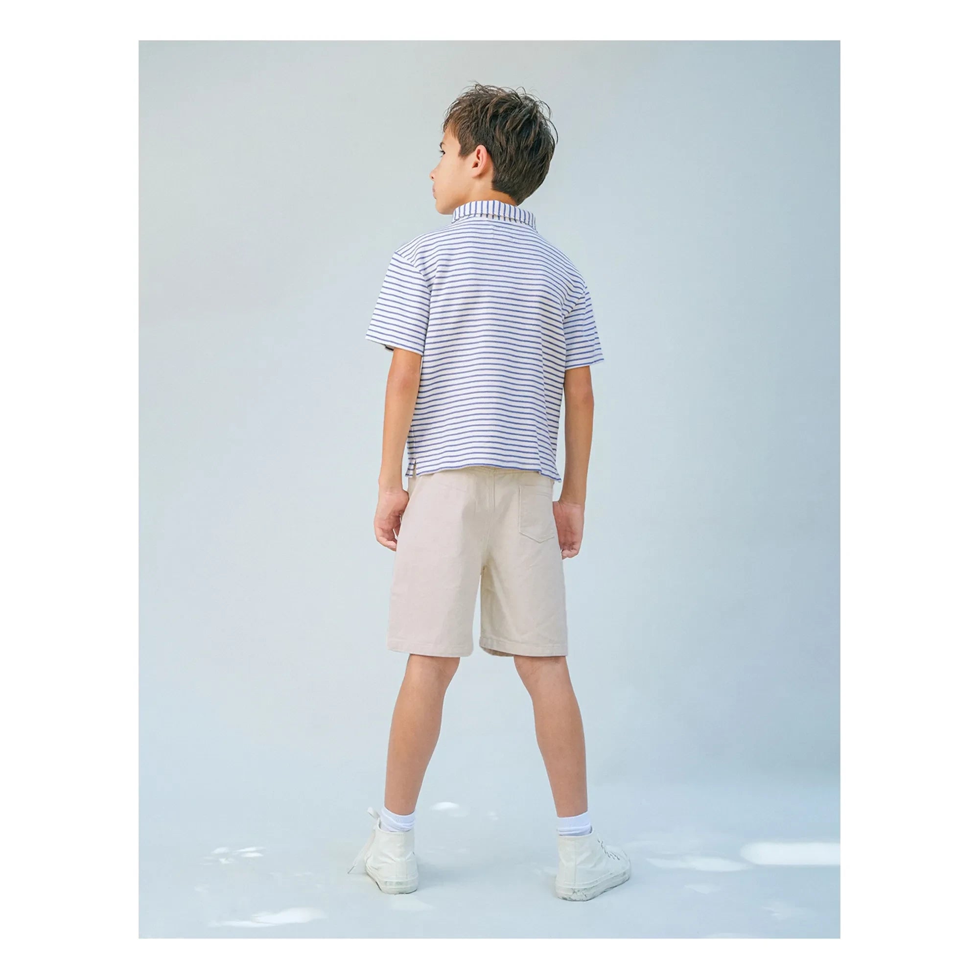 Gingersnaps - Cosmo Bermudas bordadas | Crudo