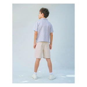 Gingersnaps - Cosmo Bermudas bordadas | Crudo