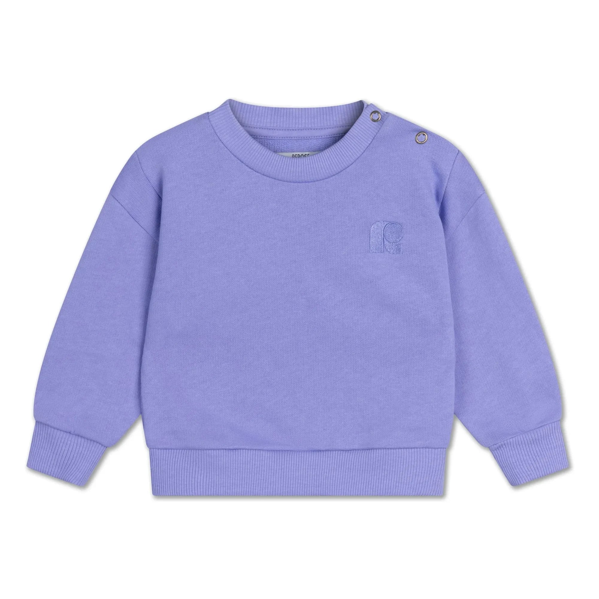 Repose AMS - Sudadera de algodón orgánico Cozydrop R | Lila