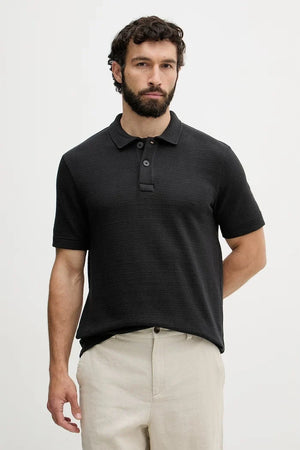 Camiseta Marc O'Polo de cuello, para hombre, de algodón elástico