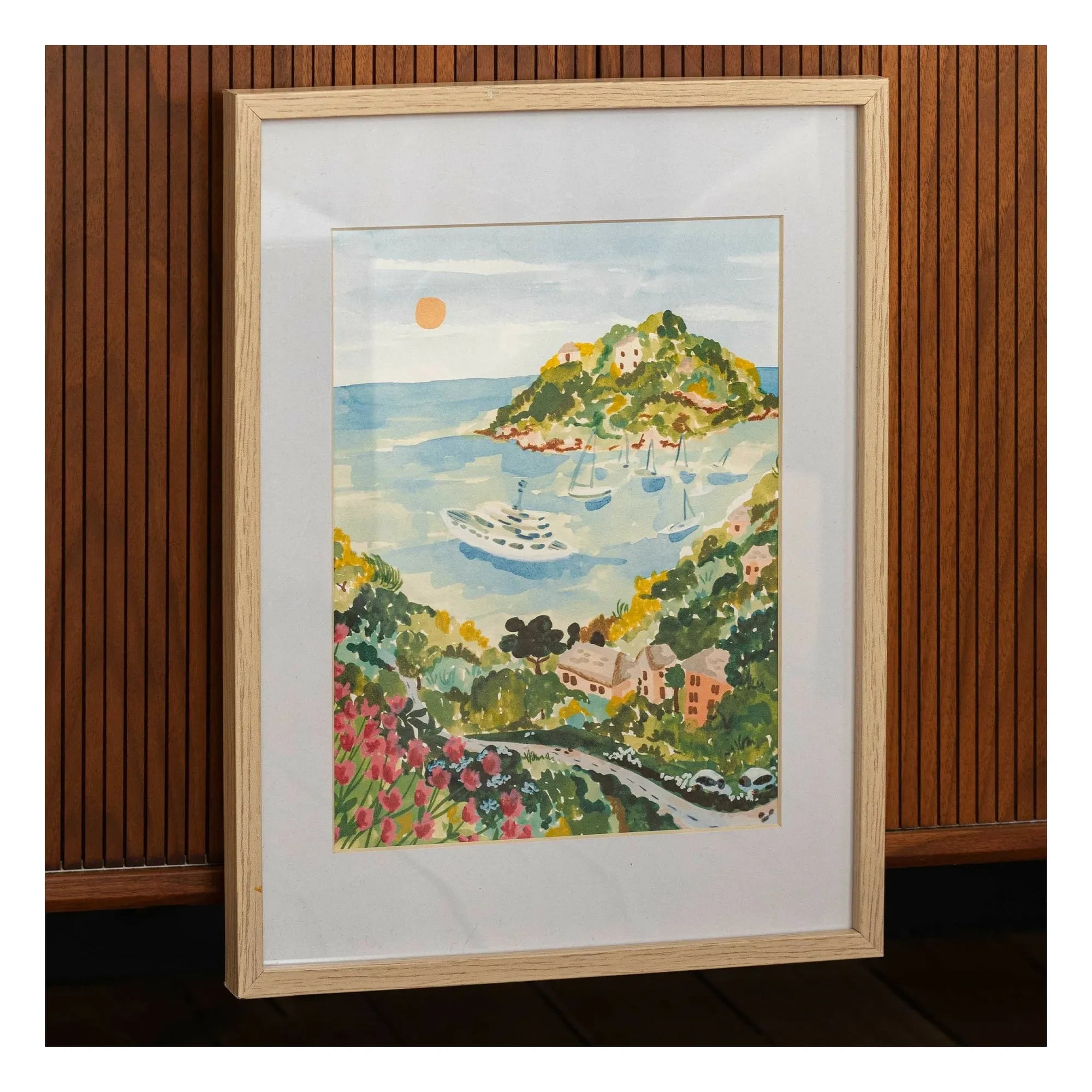 La Petite Épicerie - Kit de pintura por números - Balade dans les Calanques by Sabina Fenn