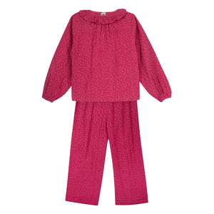 Bonton - Papita Çiçek Desenli Pijama | Framboise