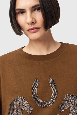 Sudadera de algodón AllSaints LUCK