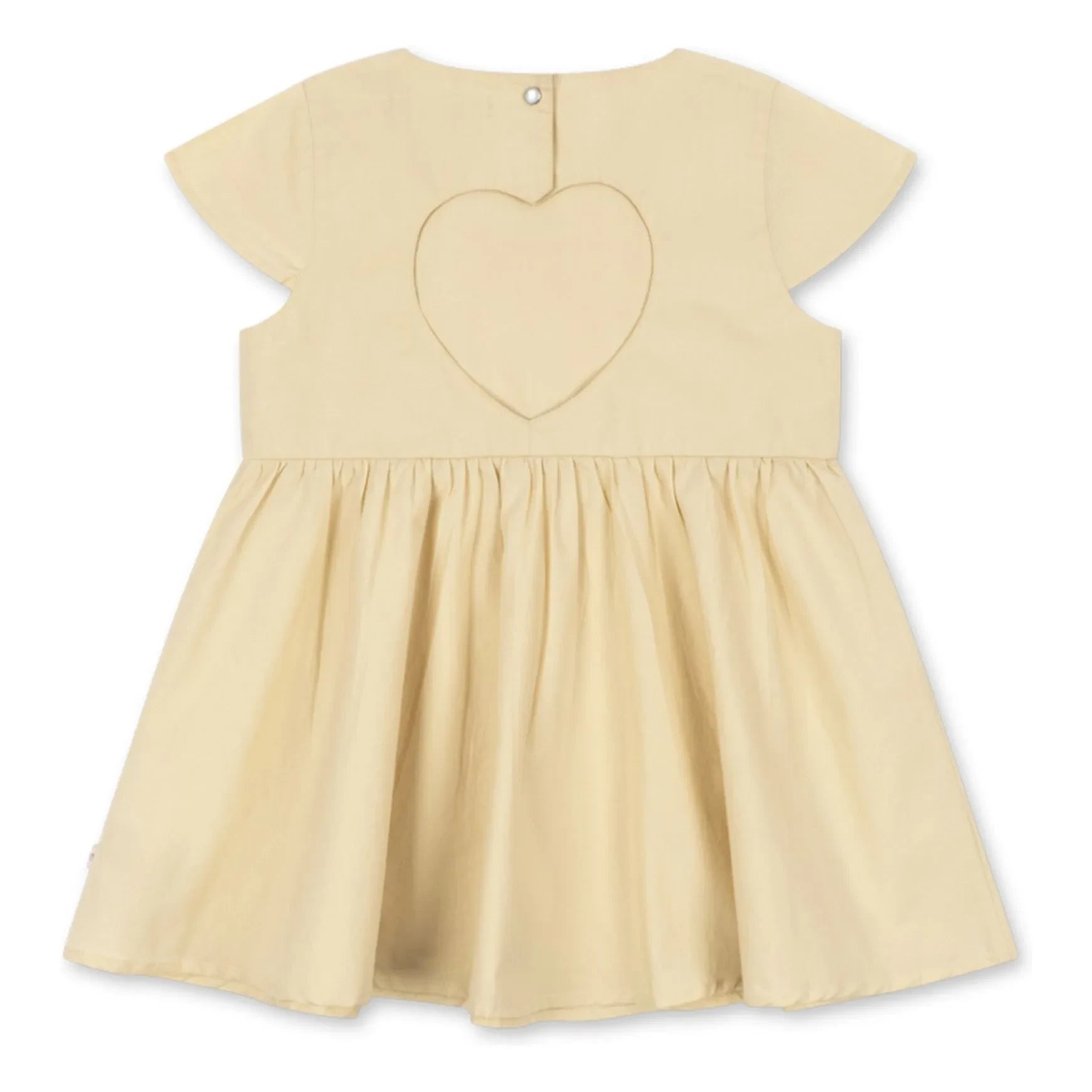 Konges Sløjd - Vestido de espalda abierta Hearly Algodón orgánico | Beige
