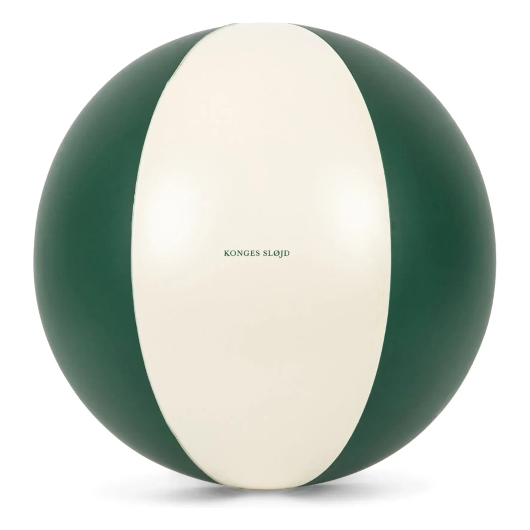 Konges Sløjd - Pelota hinchable de rayas verdes | Verde