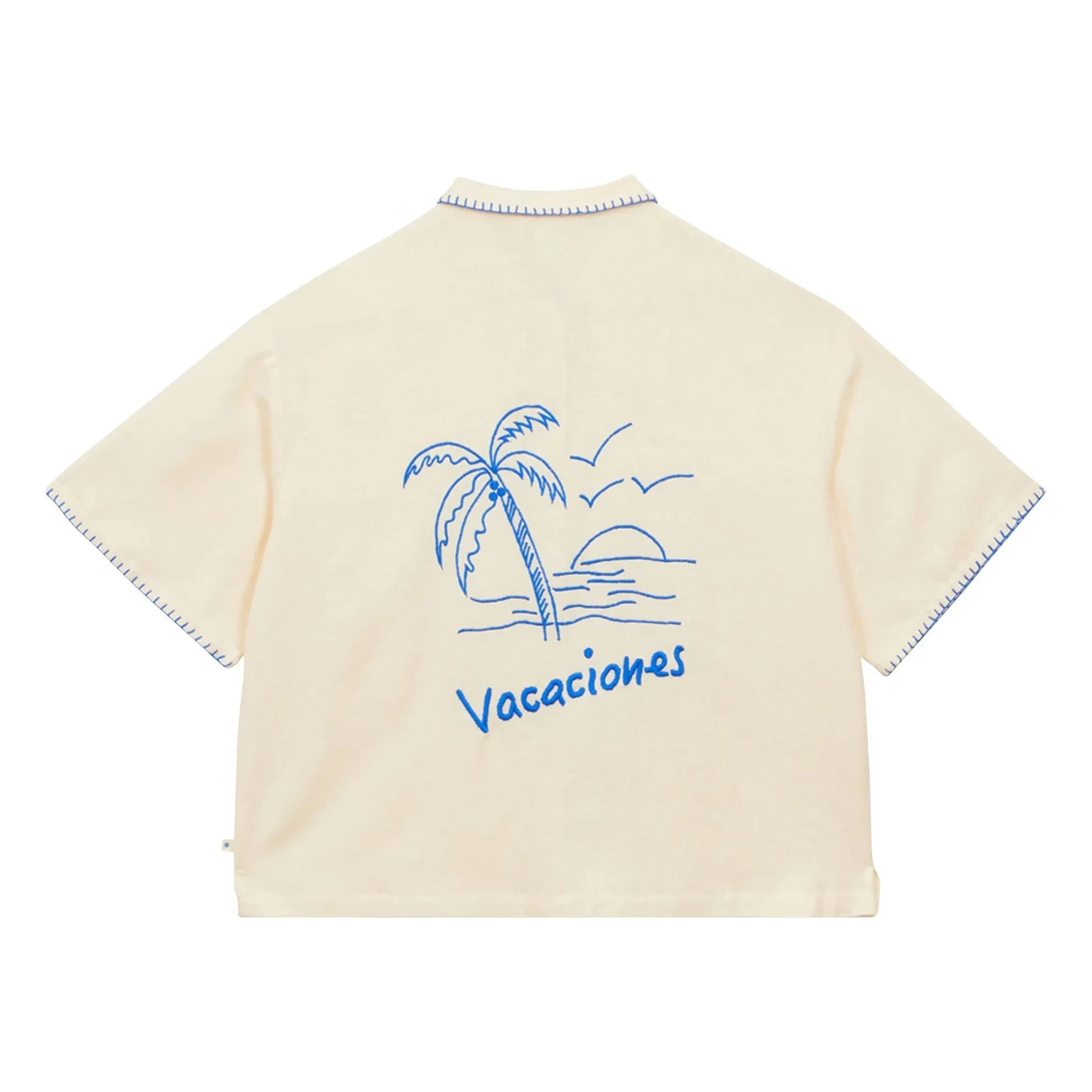 a.p - Vacaciones camisa de algodón | Crudo