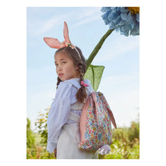 Meri Meri - Mochila con Estampado Liberty de Conejo | Rosa