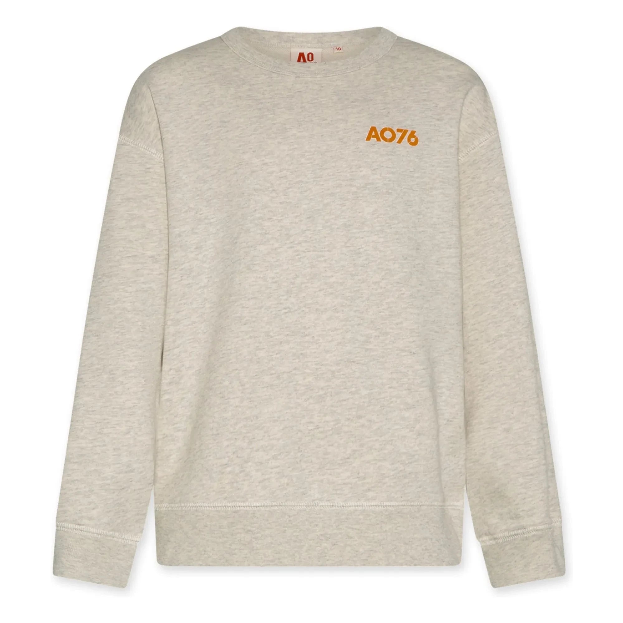 AO76 - Sudadera de algodón reciclado Oscar Happiness | Color avena