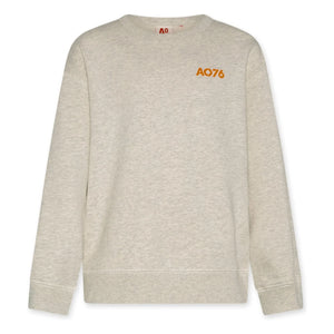 AO76 - Sudadera de algodón reciclado Oscar Happiness | Color avena