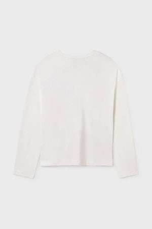 Blusa de algodón de manga larga Mayoral