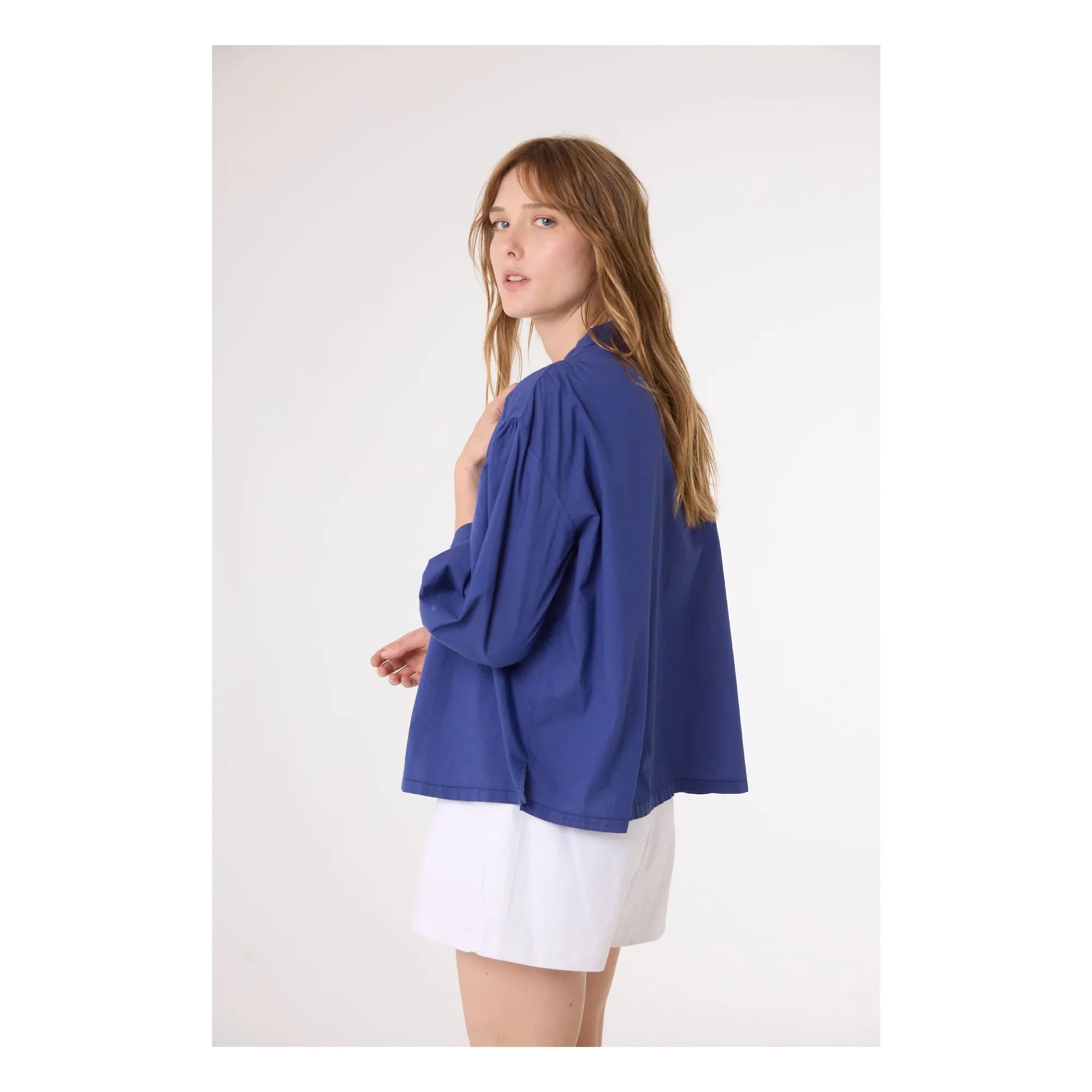 Sacrécoeur - Blusa Carla | Azul marino